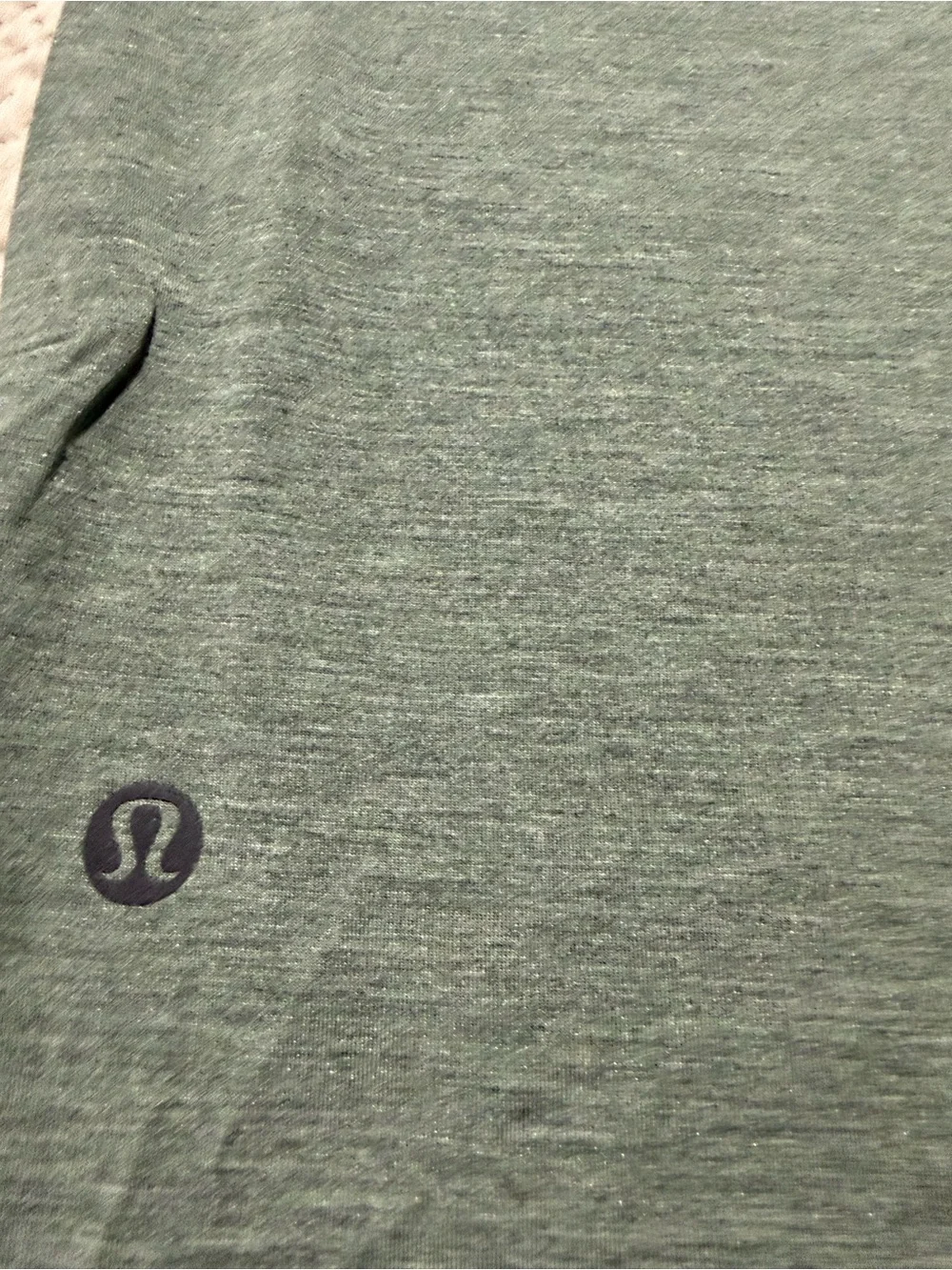 lululemon athletica Men's Heathered Sage Green Tank Top